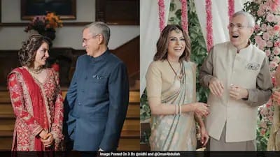 Omar Abdullah marries Journalist Nidhi Razdan, couple announces wedding