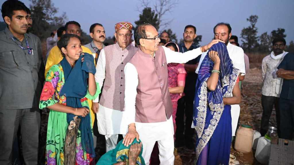 Former MP CM Shivraj Singh Chouhan attacks CM Yadav as officials demolish tribal homes